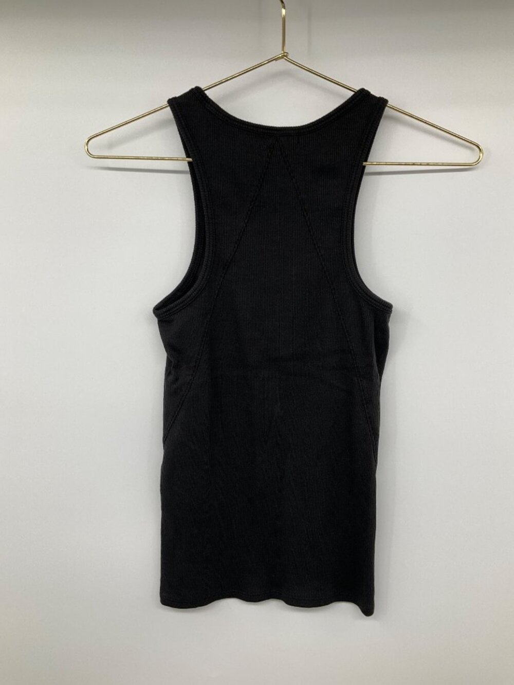 Rag & Bone size Medium Essential Ribbed Racerback Tank Black - Picture 4 of 9
